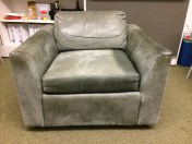 My chair today. Like me, a bit worn but still far from retirement.